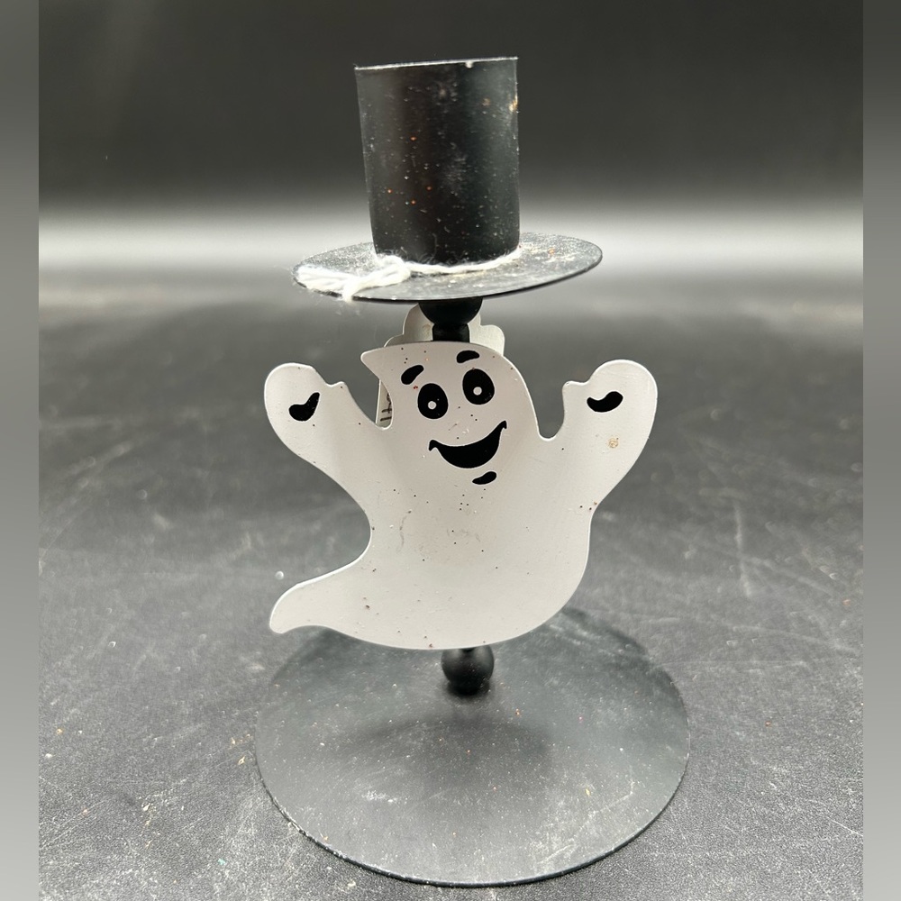 Halloween candle holder ghost